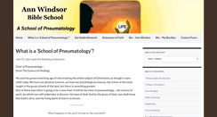 Desktop Screenshot of annwindsorbibleschool.org