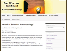 Tablet Screenshot of annwindsorbibleschool.org